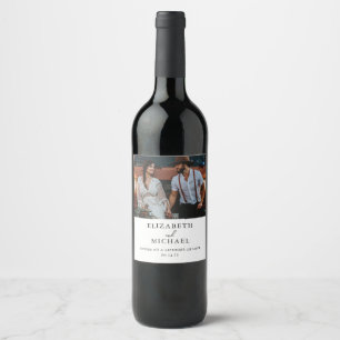 Custom Photo Wine Label Personalised Wine Label