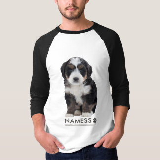 Custom Photo With Your Pet Dog Name Picture On T-Shirt