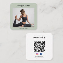 custom Photo Yoga Instructor Massage Therapy