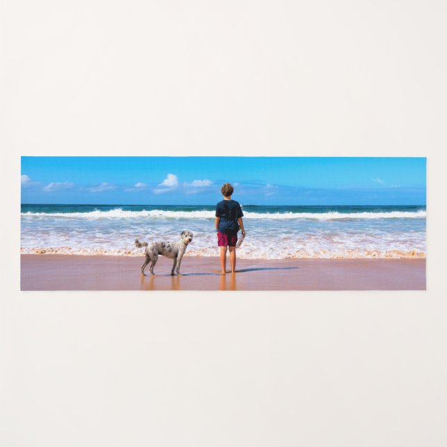 Custom Photo Yoga Mat Gift with Your Photos Design (Front (Horizontal))