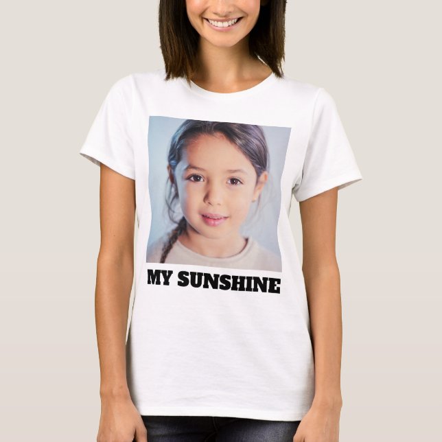 CUSTOM PHOTO YOUR CHILD T-SHIRT (Front)