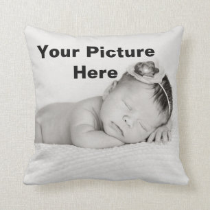 Custom Photo Your Choice Personalised Baby Pillow