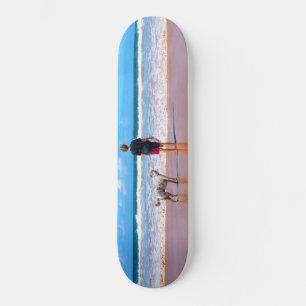 Custom Photo - Your Design - I Love My Pet Skateboard