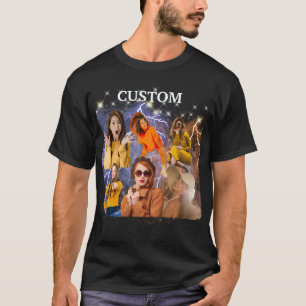 Custom Photo Your Own Bootleg Idea Gift Here T-Shirt