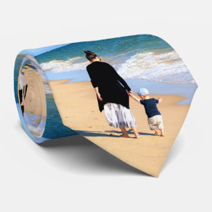 Custom Photo - Your Own Design - Best Mum Ever Tie