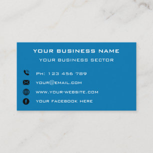Custom Photo Your Own Design Business Card