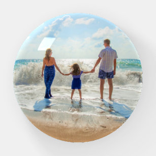 Custom Photo - Your Own Design - Family Paperweight