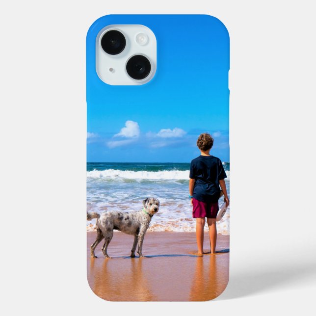 Custom Photo Your Own Design iPhone Case (Back)