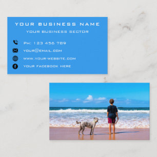 Custom Photo - Your Own Design - Special Business Card