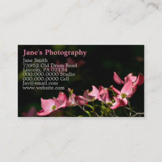 Custom Photography Business Cards