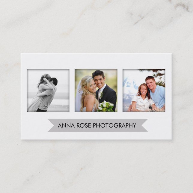 Custom Photography Business Cards | Photography (Front)