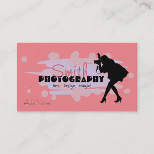 Custom Photography Design Business Cards
