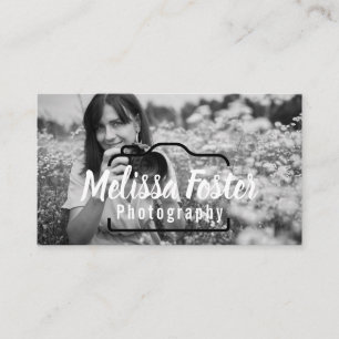 Custom Photography Photo Business Card