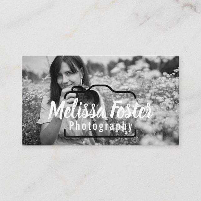 Custom Photography Photo Business Card (Front)