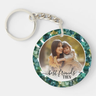 Custom Photos Best Friends Forever Then And Now Key Ring