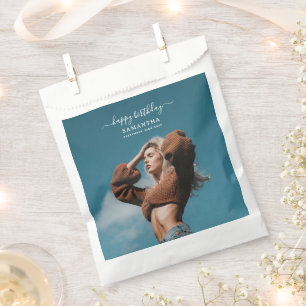 Custom Photos Birthday Party Selfie Picture Favour Bag