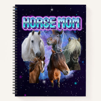 Custom Photos Bootleg Rap 90's Horse Mum  Notebook