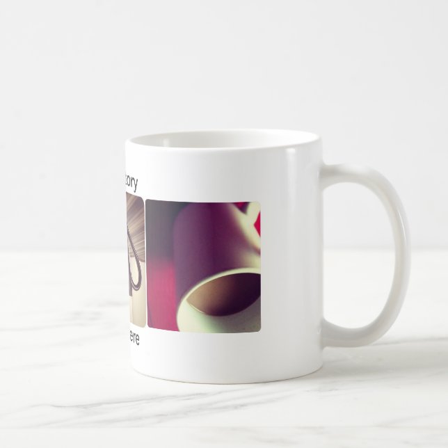 custom photos coffee mug (Right)