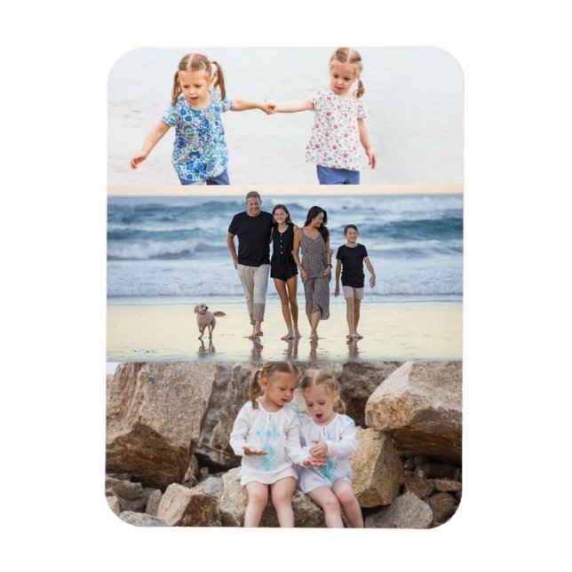 Custom photos magnet (Vertical)