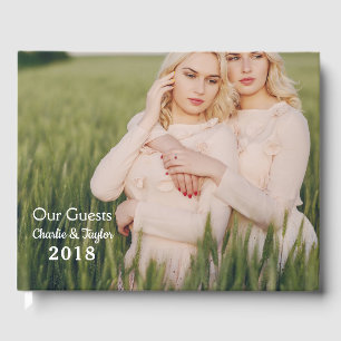 Custom Photos & Text Guestbook