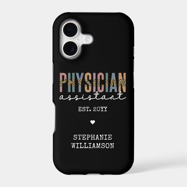 Custom Physician Assistant Physician Associate PA (Back)