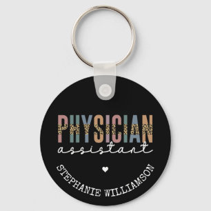 Custom Physician Assistant Physician Associate PA Key Ring