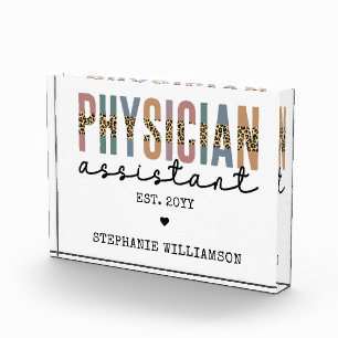 Custom Physician Assistant Physician Associate Photo Block