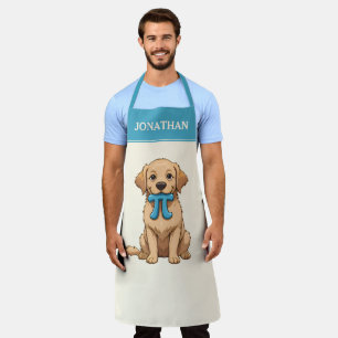Custom Pi Day Dog With Pi Symbol Happy Pi Day Apron