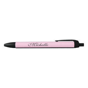 Custom piano keys Pink Blue Ink Pen