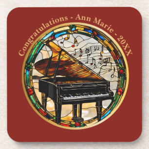 Custom Piano Musical Instrument Coaster