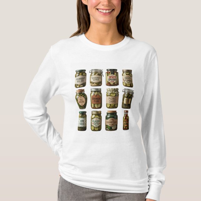 Custom Pickle Brand Logo Design - T-Shirt (Front)
