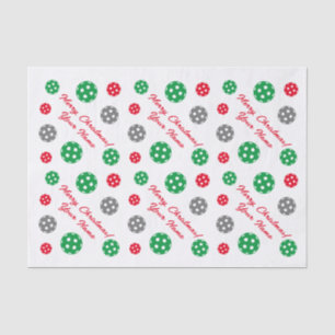 Custom pickleball Christmas gift filler Tissue Paper