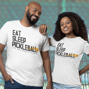 Custom Pickleball Club Name T-Shirt