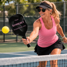 Custom Pickleball Paddle Collection Fun Design