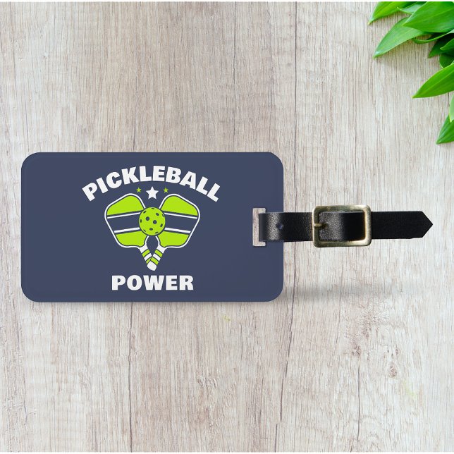 Custom Pickleball Team Luggage Tag (Creator Uploaded)