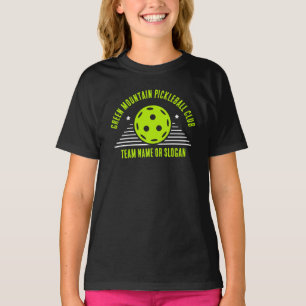 Custom Pickleball Team Name Club League T-Shirt