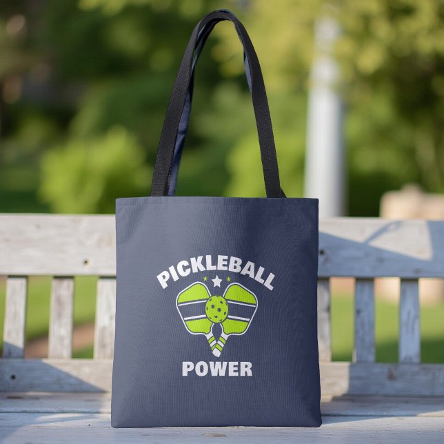 Custom Pickleball Team Name Tote Bag (Creator Uploaded)