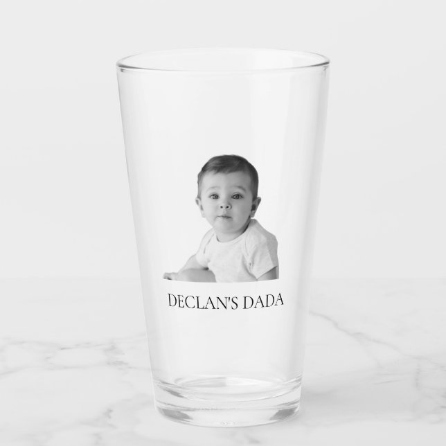 CUSTOM PICTURE GLASS, Photo cup | mum, photography (Front)