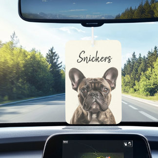 Custom Picture Pet Dog Cat Personalised name Car Air Freshener