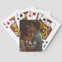 Custom Picture Photo Modern Wedding