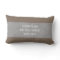 custom pillow add your own quote distressed grey