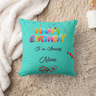 Custom Pillow Gift for Birthday Celebrations