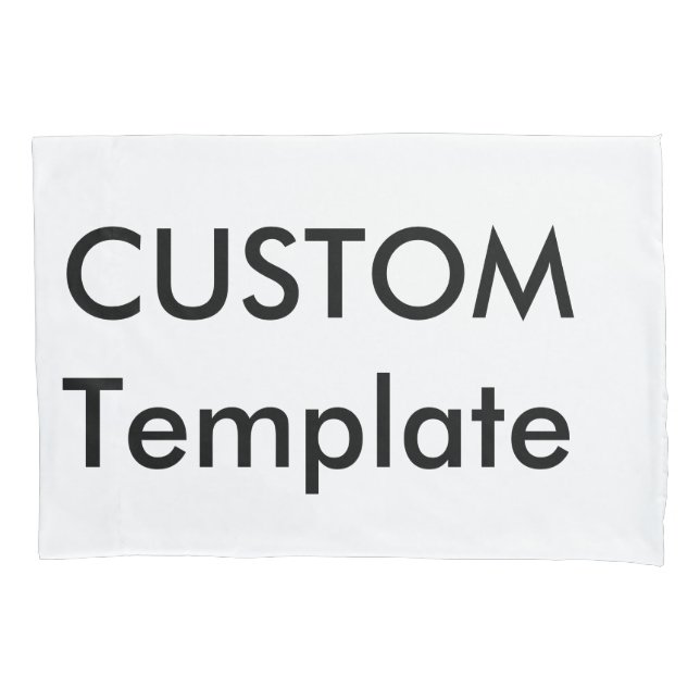Custom Pillowcase Standard Size 20" x 30" (Front)