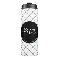 Custom Pilot Aviation School Graduation Elegant