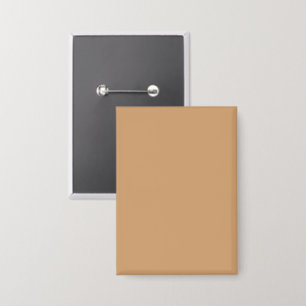 Custom Pin Button - Warm Sand Rectangle