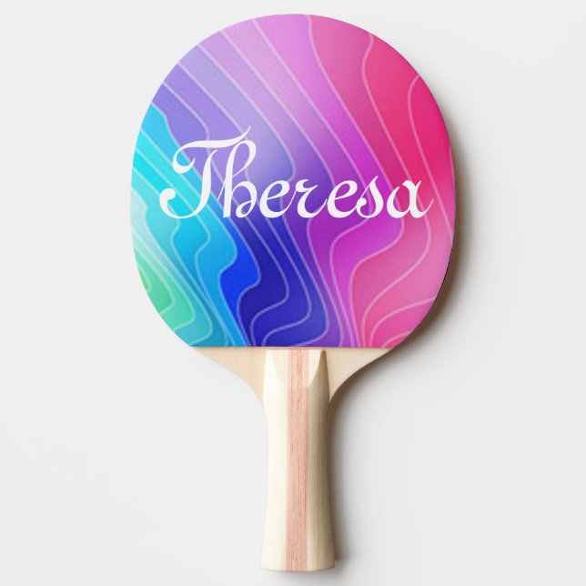 Custom Ping Pong Paddle (Front)