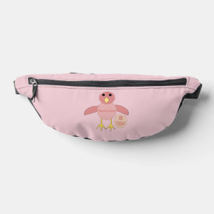 Custom Pink Birthday Girl Chick Bum Bags