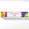 Custom Pink Desk Name Plate daisy colourful flower