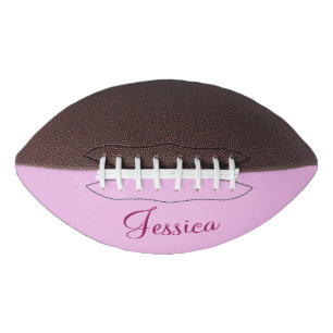 Custom Pink Football