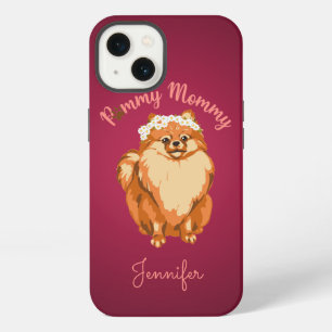 Custom Pink Pommy Mummy iPhone 13 Case